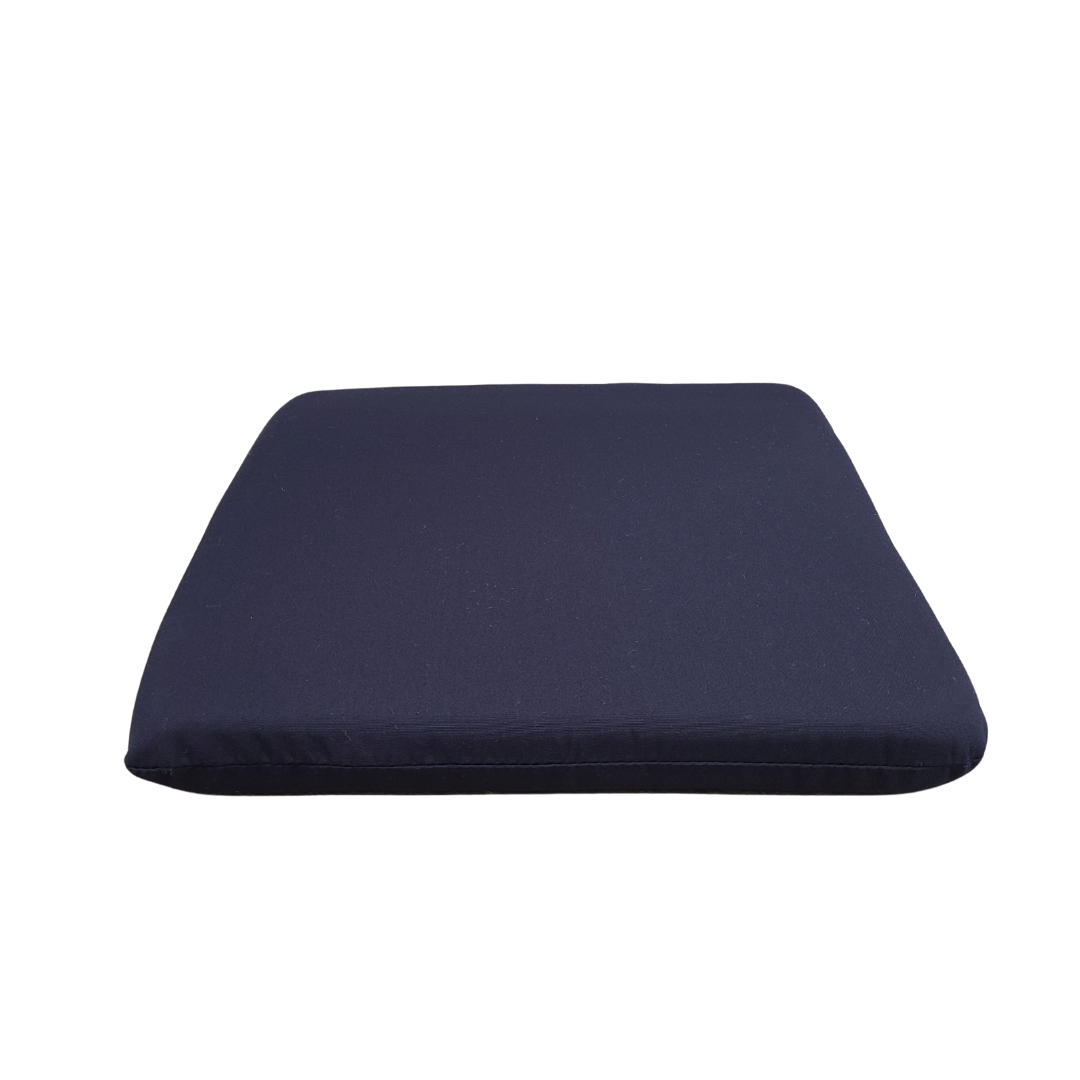 Canvas Navy Seat Pad with Ties